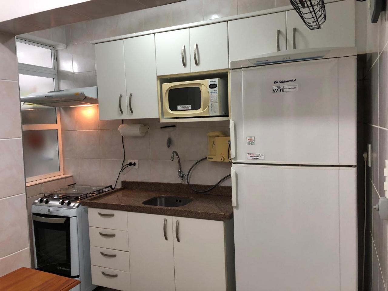 Apto Com Ar Condicionado A 200 M Da Praia - Atras Do Shopping Enseada Apartment Guaruja Ngoại thất bức ảnh